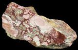 Polished Brecciated Pink Opal - Western Australia #64784-1